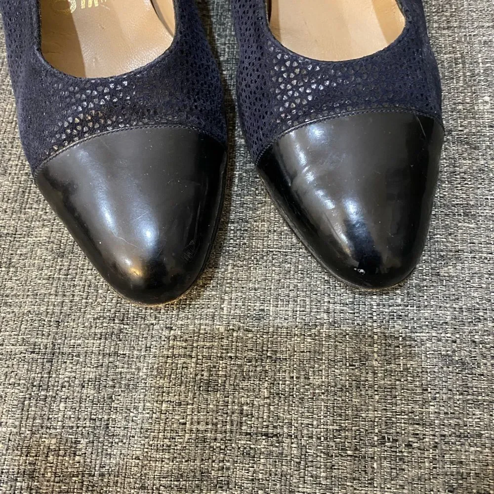 Salvatore Ferragamo chic navy